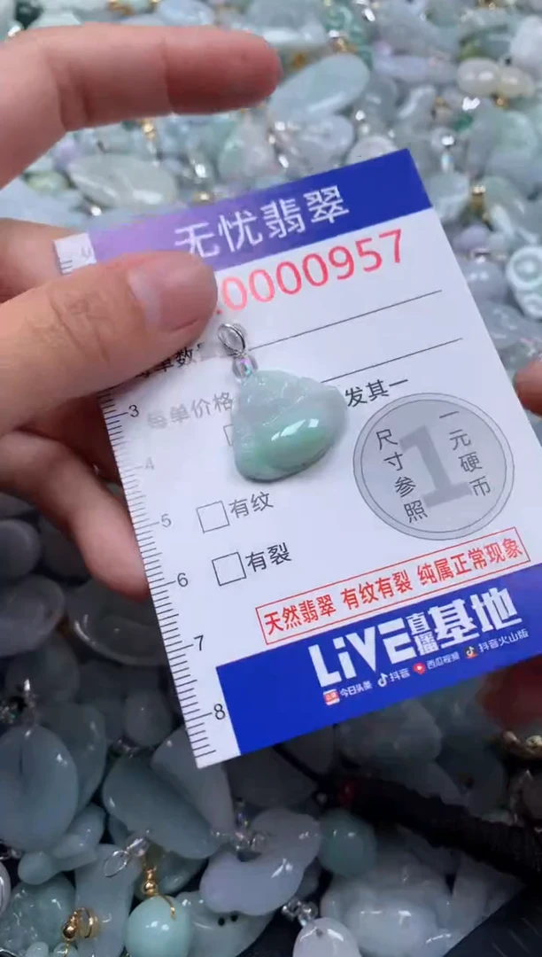 颈饰未镶嵌翡翠957