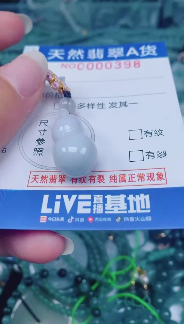 颈饰未镶嵌翡翠00000398