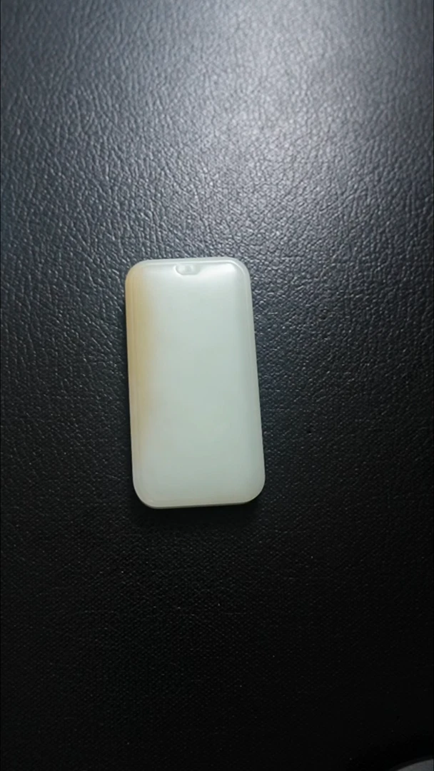 颈饰未镶嵌和田玉无事牌