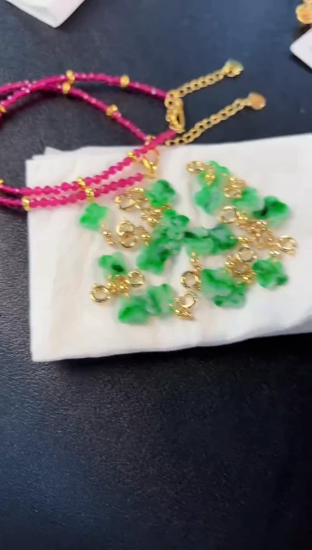 【闪购商品】翡翠颈饰未镶嵌1缅料A货/多样性发货/一件 赠手串