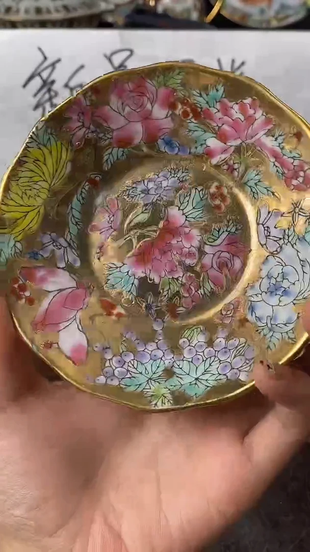 瓷片微瑕景德镇窑厂瓷摆件单件