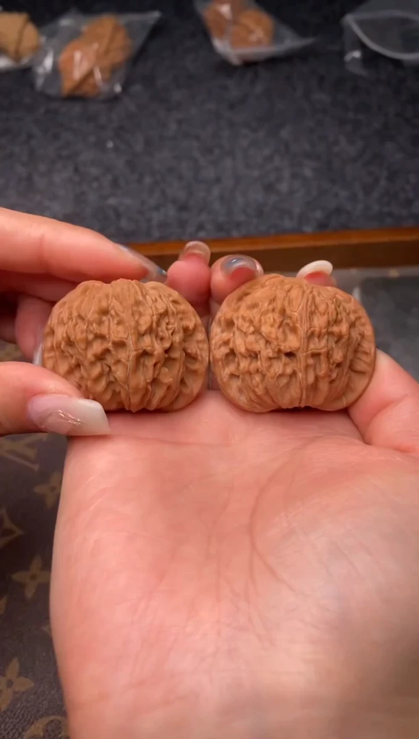 把件文玩核桃B211号43尺磨盘