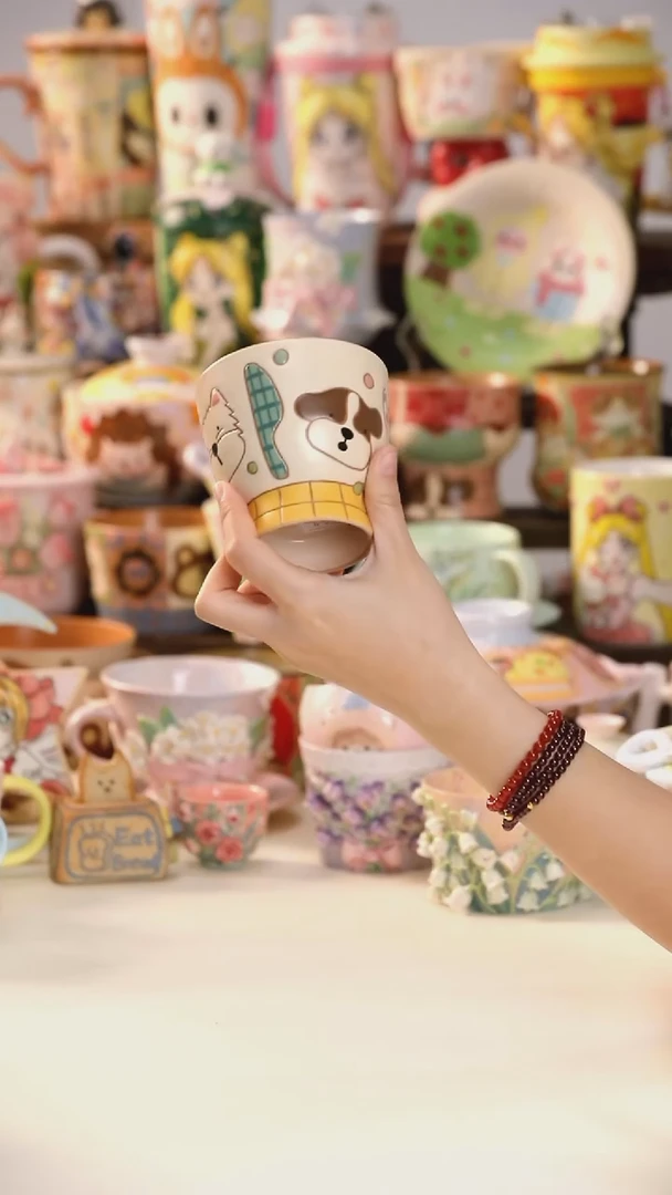 其他景德镇釉下彩手绘设计师款陶瓷