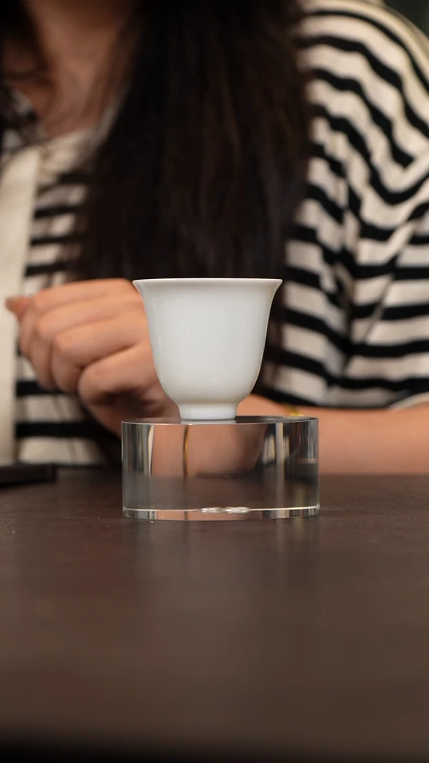 景德镇白胎闻香杯