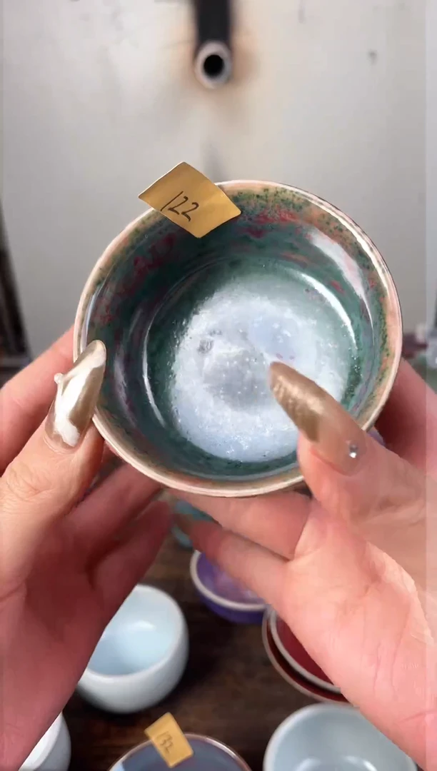 【闪购商品】摆件钧瓷手工茶器窑变