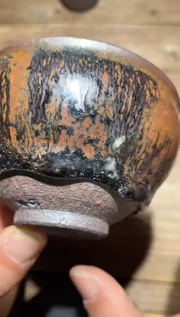 【闪购商品】茶盏建窑建盏柴烧362