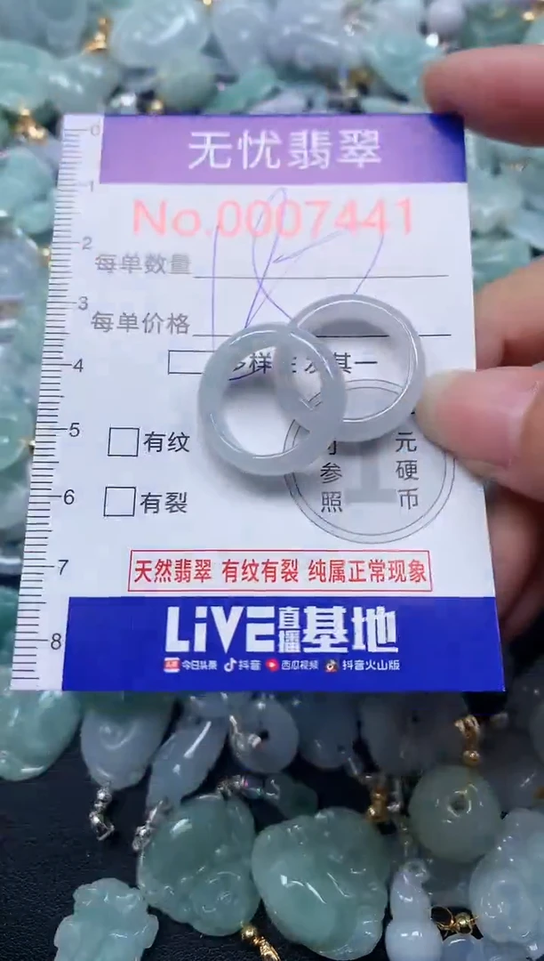 颈饰未镶嵌翡翠7441