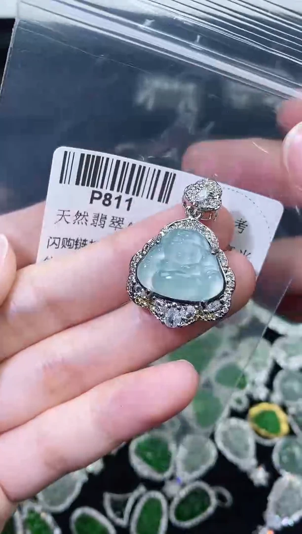 翡翠未镶嵌颈饰精美翡翠-多样性只发一件P811