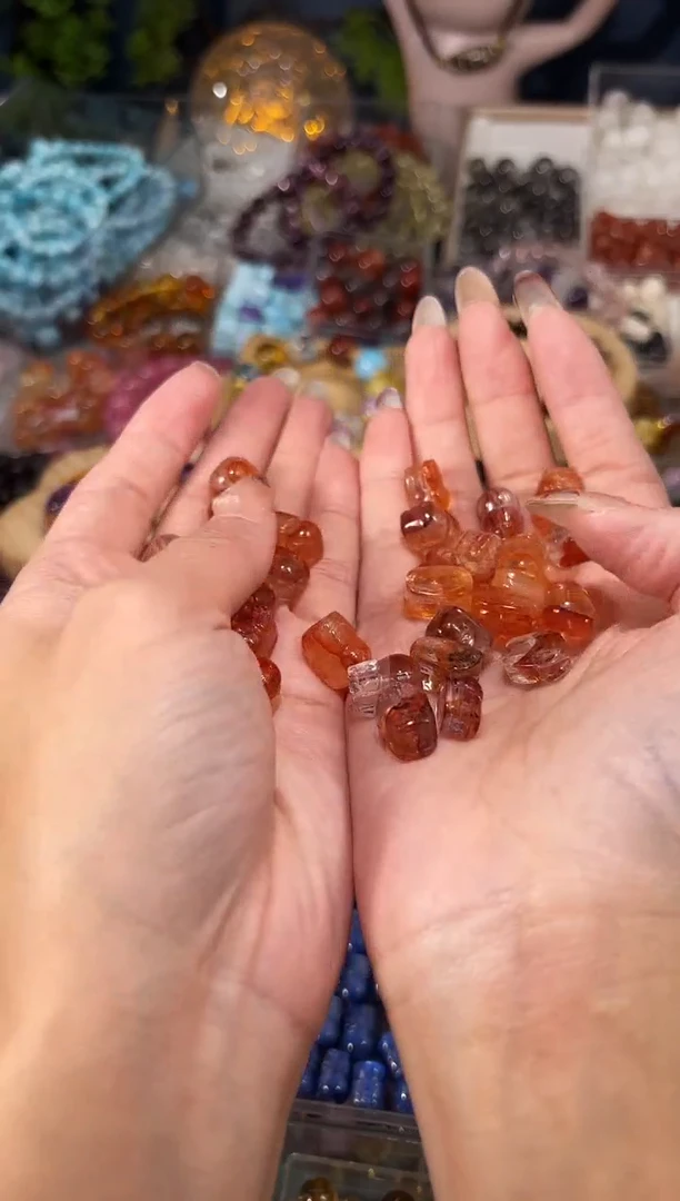【闪购商品】水晶手串未镶嵌胶花貔貅一个宽卡9-10