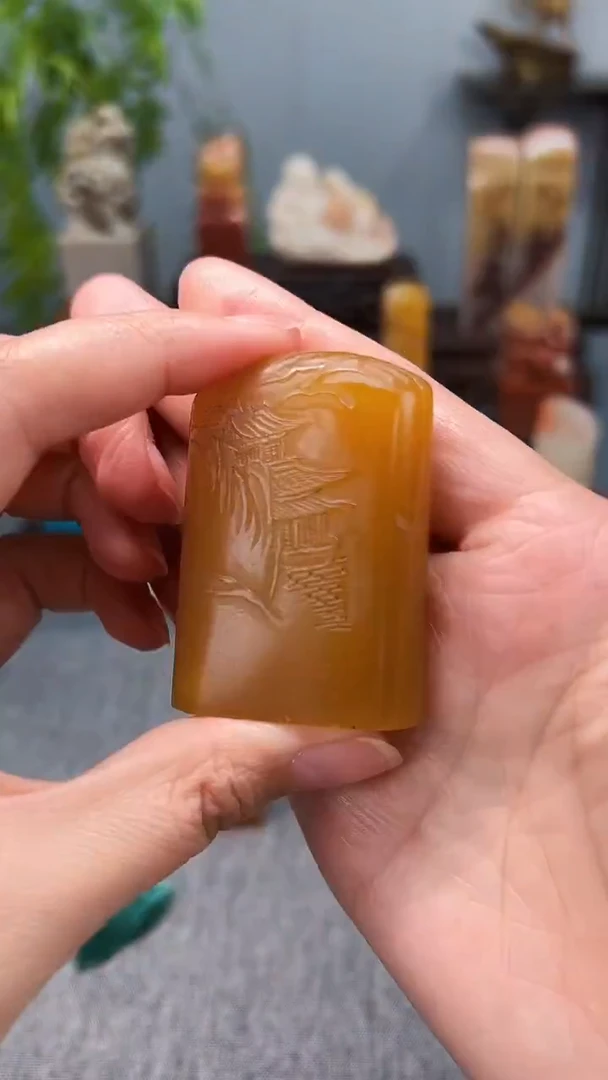 寿山石印石素章  自定义