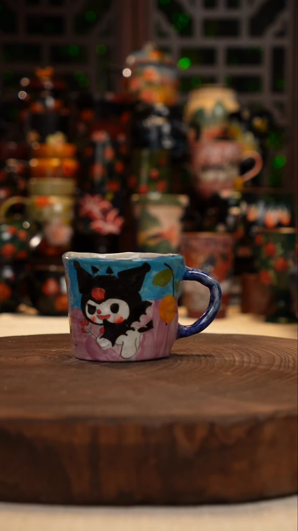 油画     手绘釉下彩