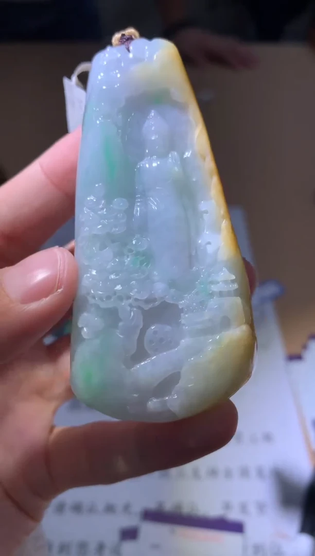 未镶嵌定制翡翠山***@翡翠挂件 多样性发一件