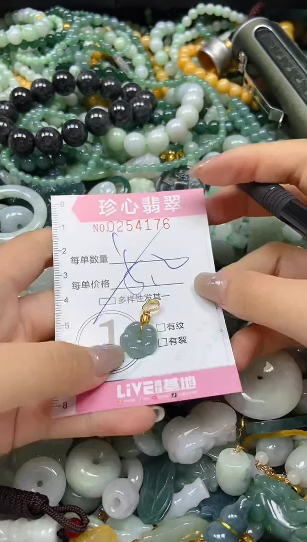 翡翠未镶嵌颈饰闪购0254176多样性发其一