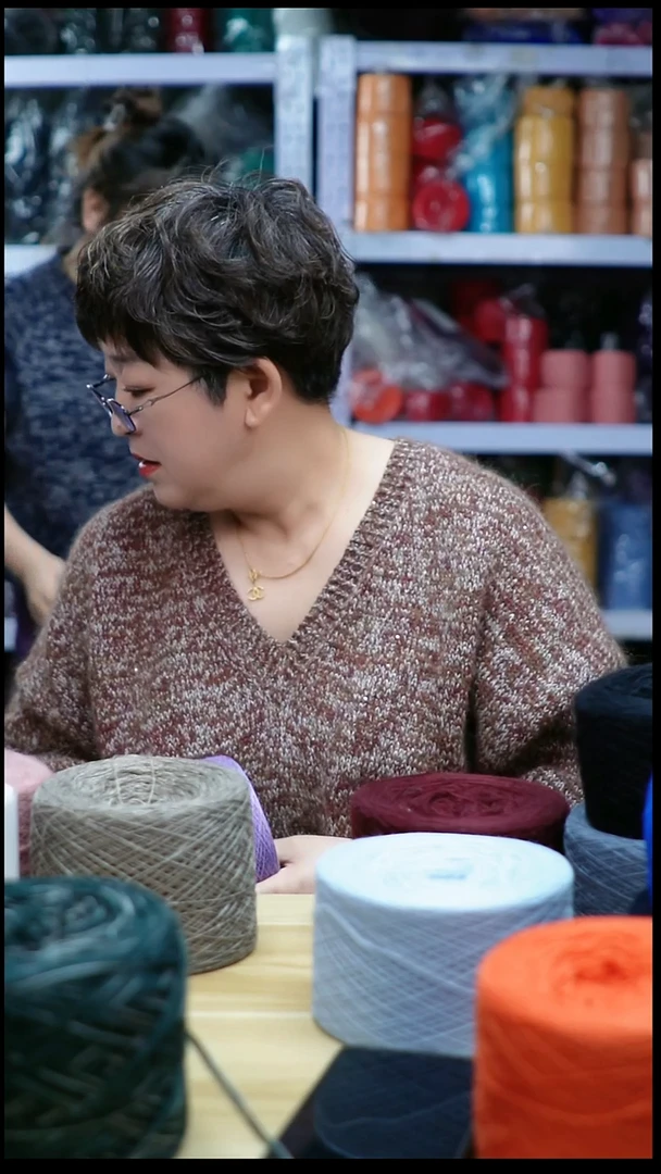 羊毛欢姐手编线D272