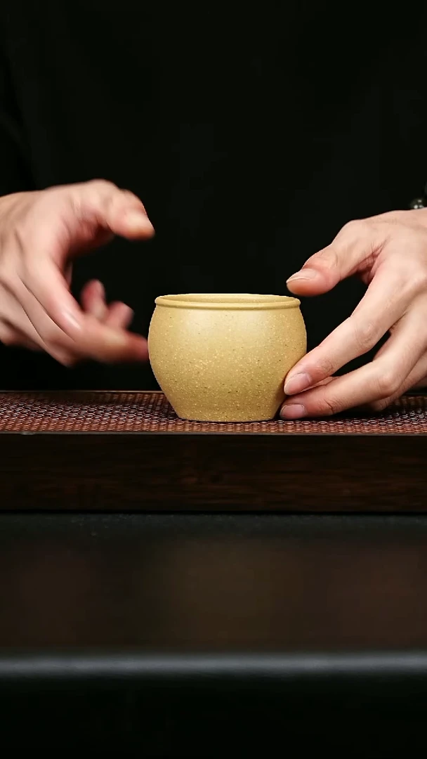 茶杯紫砂兴紫砂 主人杯 黄金段h470