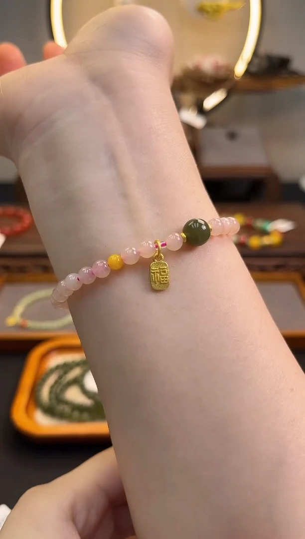 未镶嵌手链和田玉货号713