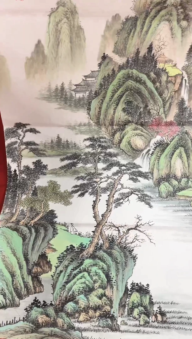 国画国画字画手绘作品