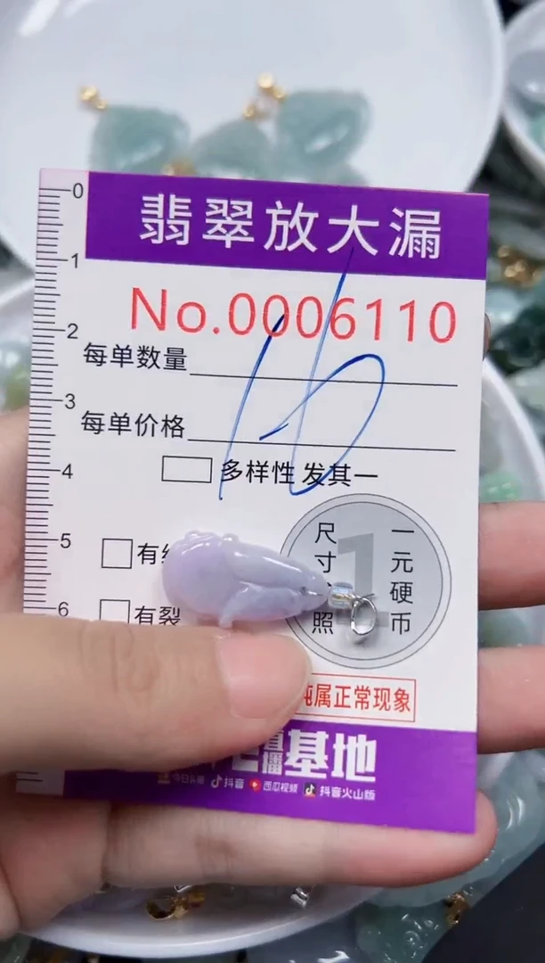颈饰未镶嵌翡翠6110