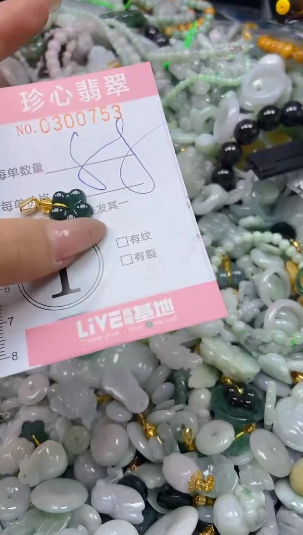翡翠未镶嵌颈饰闪购0300753