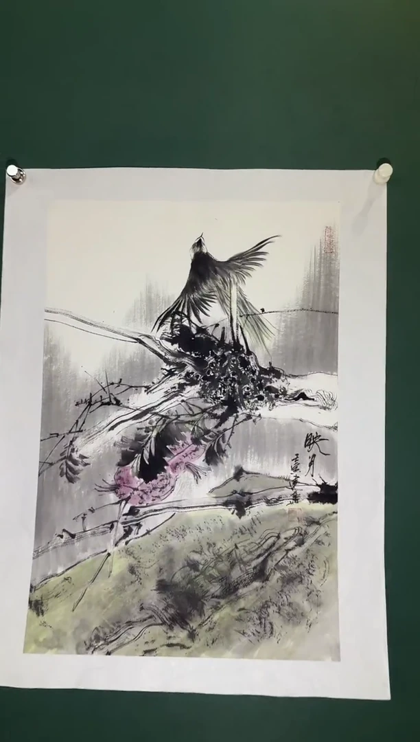 国画周建真老师绘画作品24-3