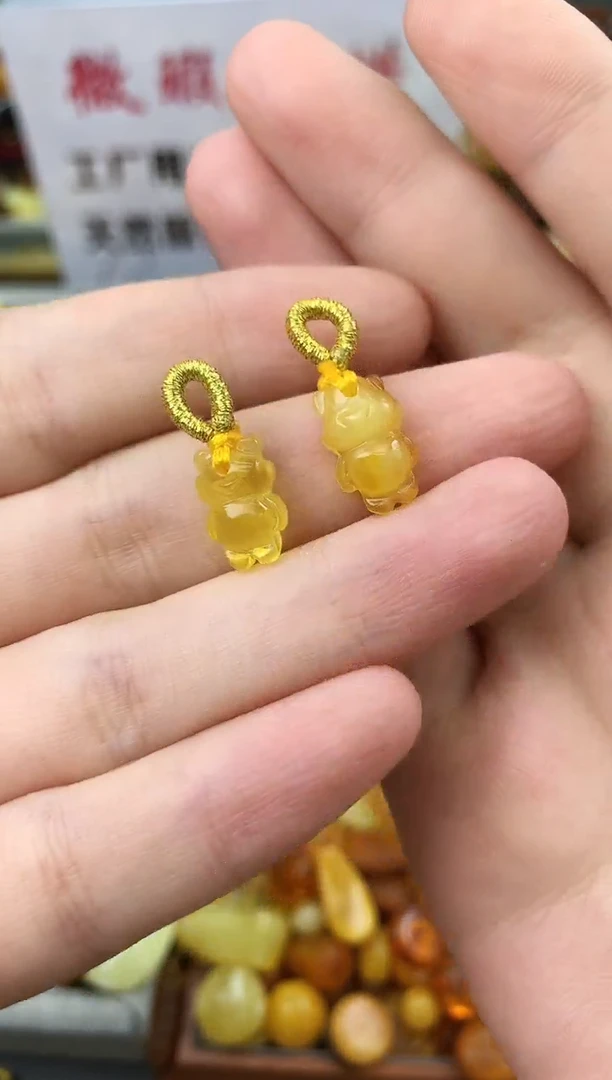 【闪购商品】未镶嵌琥珀珠宝奇石2