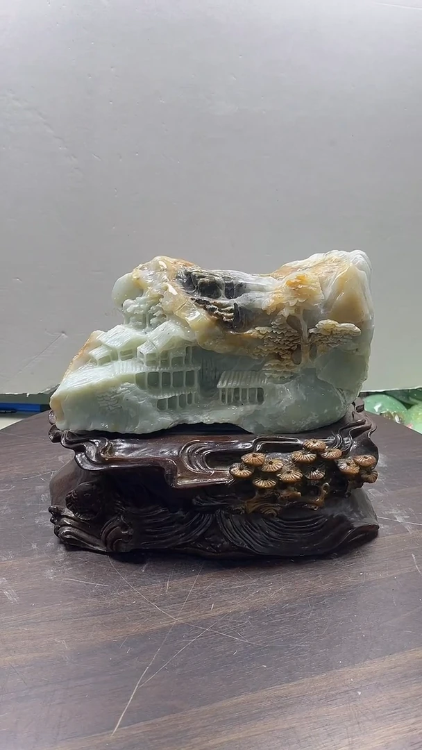 玉君*山水家居摆件