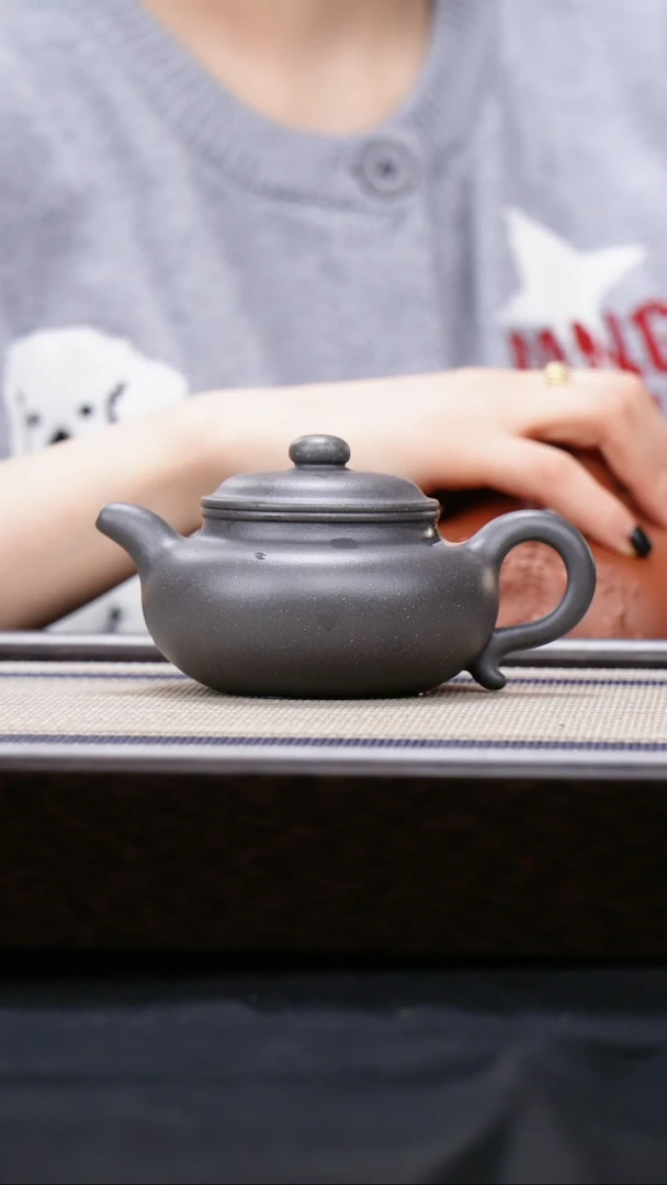 【闪购商品】紫砂茶壶天青 仿古 邢可军
