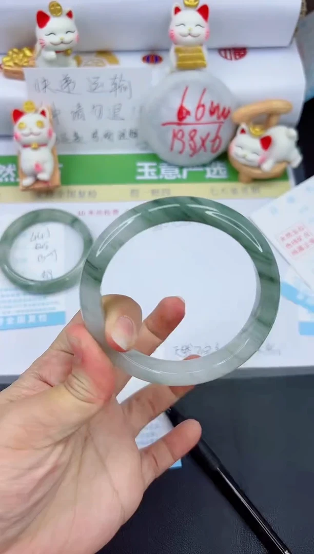 【闪购商品】石英质玉手镯未镶嵌446-64.2