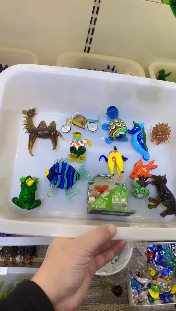 【闪购商品】琉璃手工艺品瑕品套餐12件（瑕品不退换）