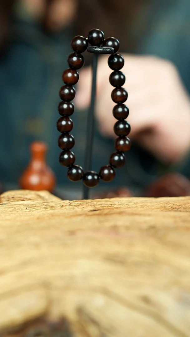 【闪购商品】木雷击枣木雷心料1.0手串