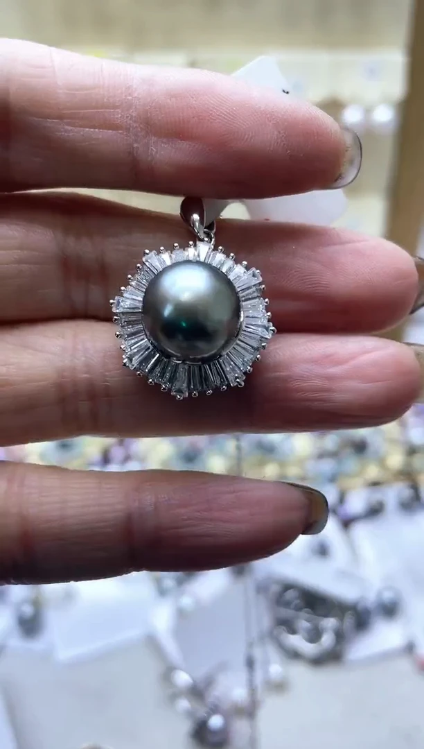 【闪购商品】海水珍珠颈饰银S925镶嵌2