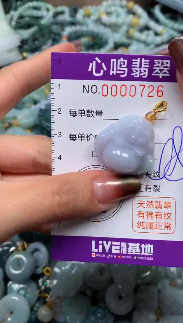 颈饰未镶嵌翡翠闪购00726