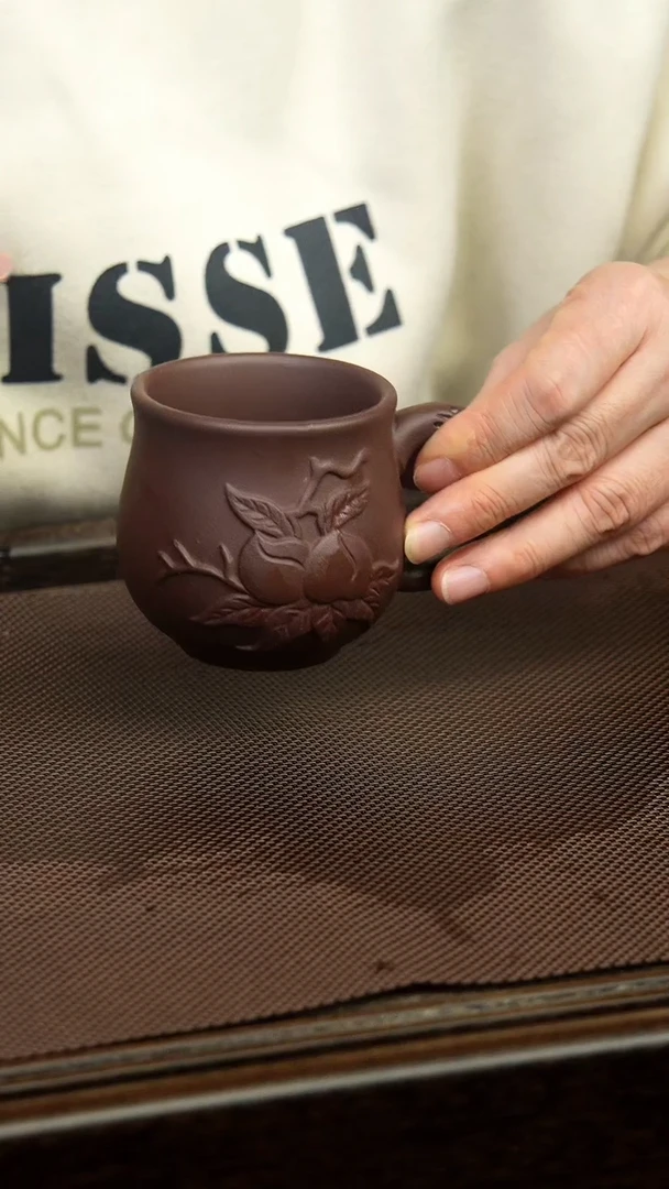 茶杯紫砂原矿紫砂茶具