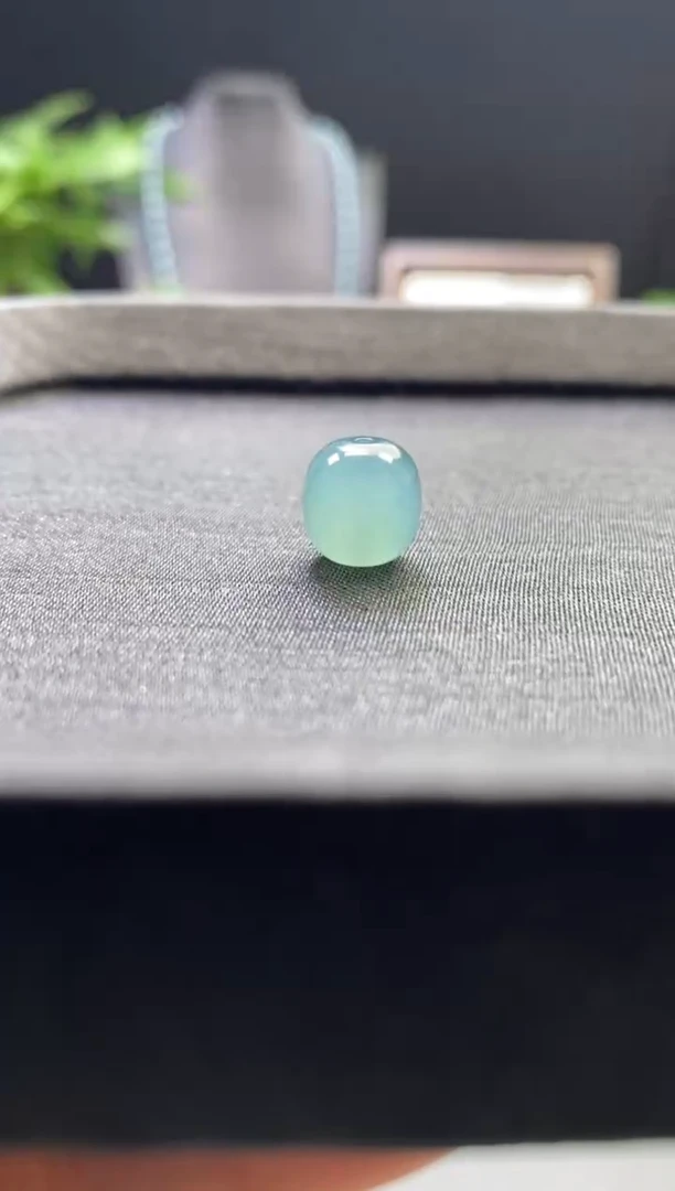 未镶嵌手链翡翠散珠卡10mm左右老型珠