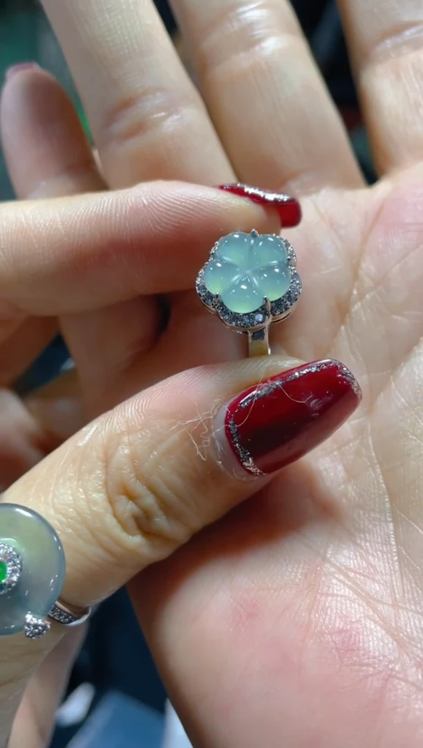 【闪购商品】翡翠戒指未镶嵌天然A货翡翠 假一赔四