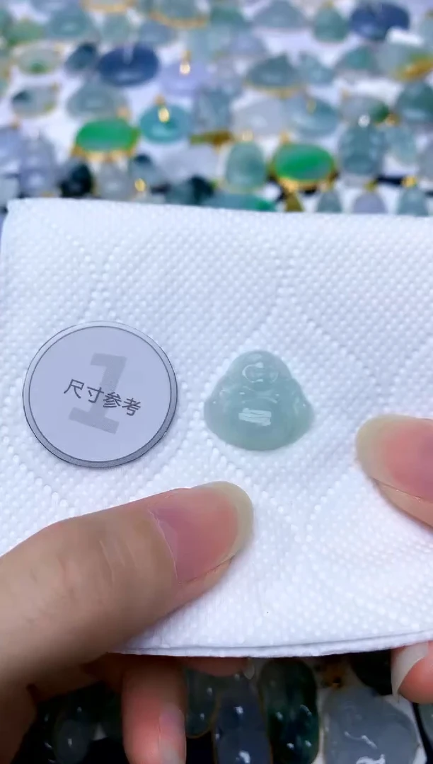 颈饰未镶嵌翡翠天然A货翡翠