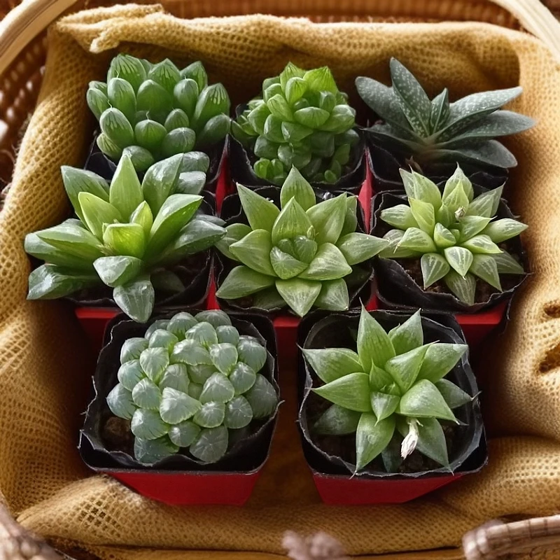 玉露多肉植物7颗小盆栽懒人福利好养易盆栽窗台植物多肉套餐