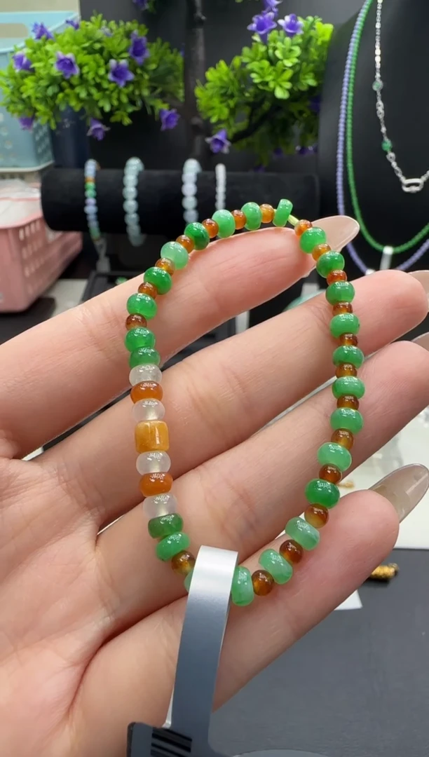 未镶嵌手串翡翠翡翠手串