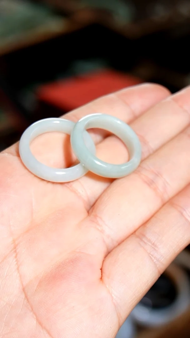 翡翠戒指未镶嵌002 微瑕 发一件