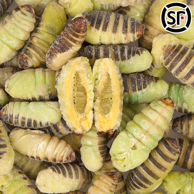 溪味道东北小神仙蛹1斤冷冻软皮尖蛹