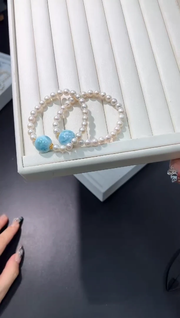 淡水珍珠手串未镶嵌14e多样性发其一【1条】默认微瑕