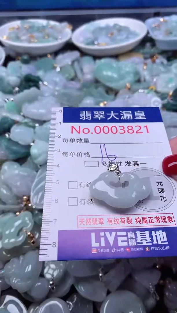 颈饰未镶嵌翡翠3821