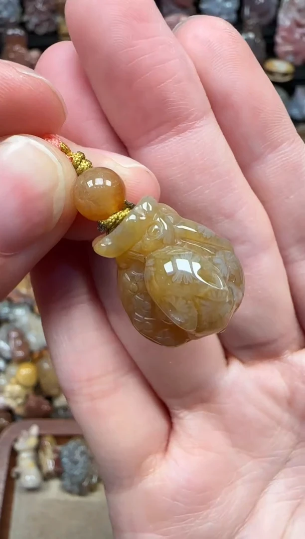 颈饰未镶嵌硅化珊瑚（珊瑚玉）120