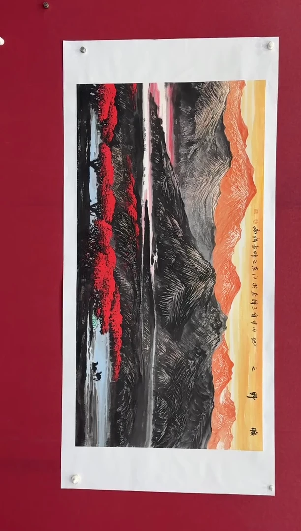 国画国画绘画山水花鸟