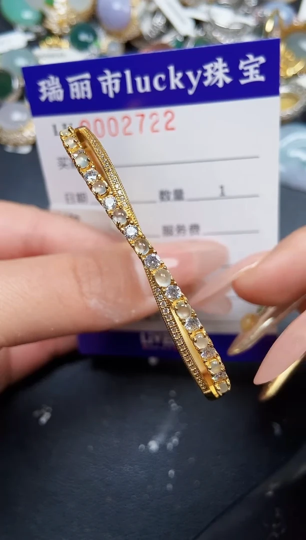 【闪购商品】翡翠颈饰银S925镶嵌2722