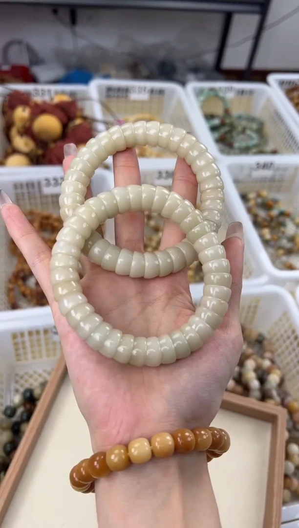 手串菩提根/象牙果卡13猪大肠珠手串338