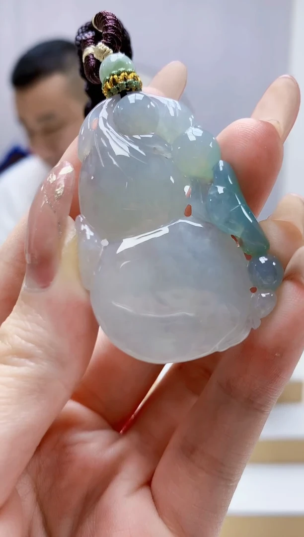 未镶嵌定制翡翠4898jw-毛货挂件43