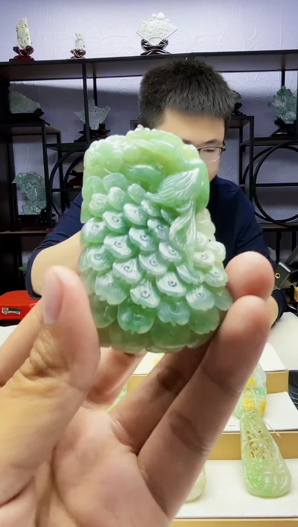 【闪购商品】定制翡翠未镶嵌毛货02030034