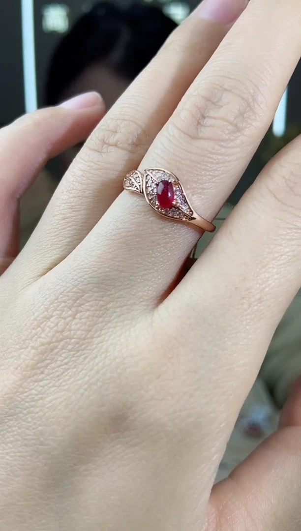 【闪购商品】红宝石手饰银S925镶嵌手饰