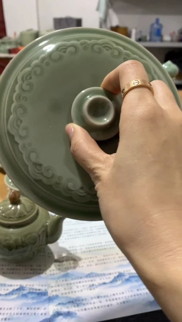 【闪购商品】米缸盖子   微瑕 色差开片XG001